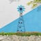 Glitzhome® 44" Metal Flower Wind Spinner Garden Stake